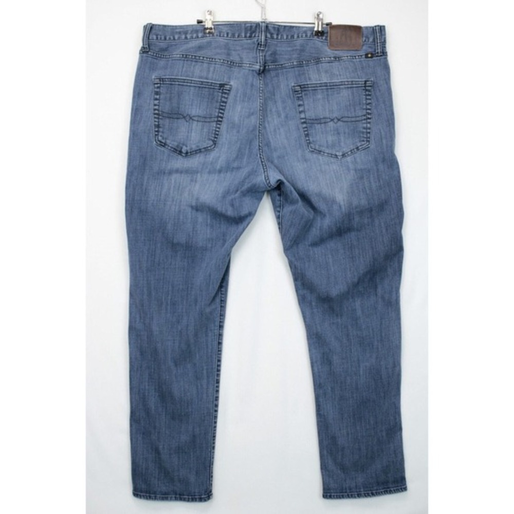 Lucky Brand 410 Athletic Fit Jeans Men 40 / 32 Straight Leg Blue Denim Pants - Picture 2 of 13